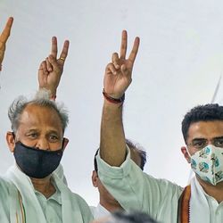 Highlights: BJP's conspiracy failed in Rajasthan, says CM Ashok Gehlot