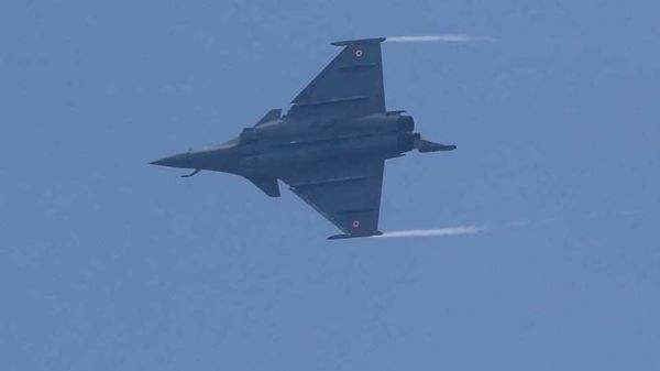 LIVE Updates: Rafale given water cannon salute at induction ceremony in Ambala
