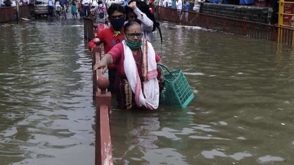 Mumbai Rains Highlights: Train services disrupted due to waterlogging