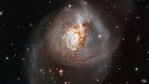 The image of merger of galaxies was captured by Hubble Telescope. (Twitter/@NASAHubble) The image of merger of galaxies was captured by Hubble Telescope. (Twitter/@NASAHubble)