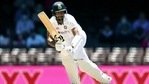 India's Cheteshwar Pujara plays a shot on the third day of the Third Test Match at Sydney Cricket Ground, in Sydney on Saturday. (Photo Courtesy India's Cheteshwar Pujara plays a shot on the third day of the Third Test Match at Sydney Cricket Ground, in Sydney on Saturday. (Photo Courtesy