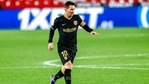 Barcelona's Lionel Messi runs with the ball during the Spanish La Liga soccer match between Granada and FC Barcelona at the Los Carmenes stadium in Granada, Spain, Saturday, Jan. 9, 2021. (AP) Barcelona's Lionel Messi runs with the ball during the Spanish La Liga soccer match between Granada and FC Barcelona at the Los Carmenes stadium in Granada, Spain, Saturday, Jan. 9, 2021. (AP)