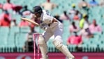 India's Cheteshwar Pujara avoids a bouncer during play on day three of the third cricket test between India and Australia at the Sydney Cricket Ground.(AP) India's Cheteshwar Pujara avoids a bouncer during play on day three of the third cricket test between India and Australia at the Sydney Cricket Ground.(AP)