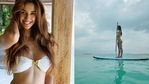 Disha Patani and Tiger Shroff flew to Maldives to ring in the New Year. As usual, they did not share any pictures together. Disha’s Aquaman inspired photo remains one of her best pictures at the sea. Disha Patani and Tiger Shroff flew to Maldives to ring in the New Year. As usual, they did not share any pictures together. Disha’s Aquaman inspired photo remains one of her best pictures at the sea.
