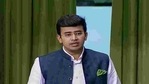 Tejasvi on Saturday said freedom of expression is sacrosanct.(PTI Photo) Tejasvi on Saturday said freedom of expression is sacrosanct.(PTI Photo)