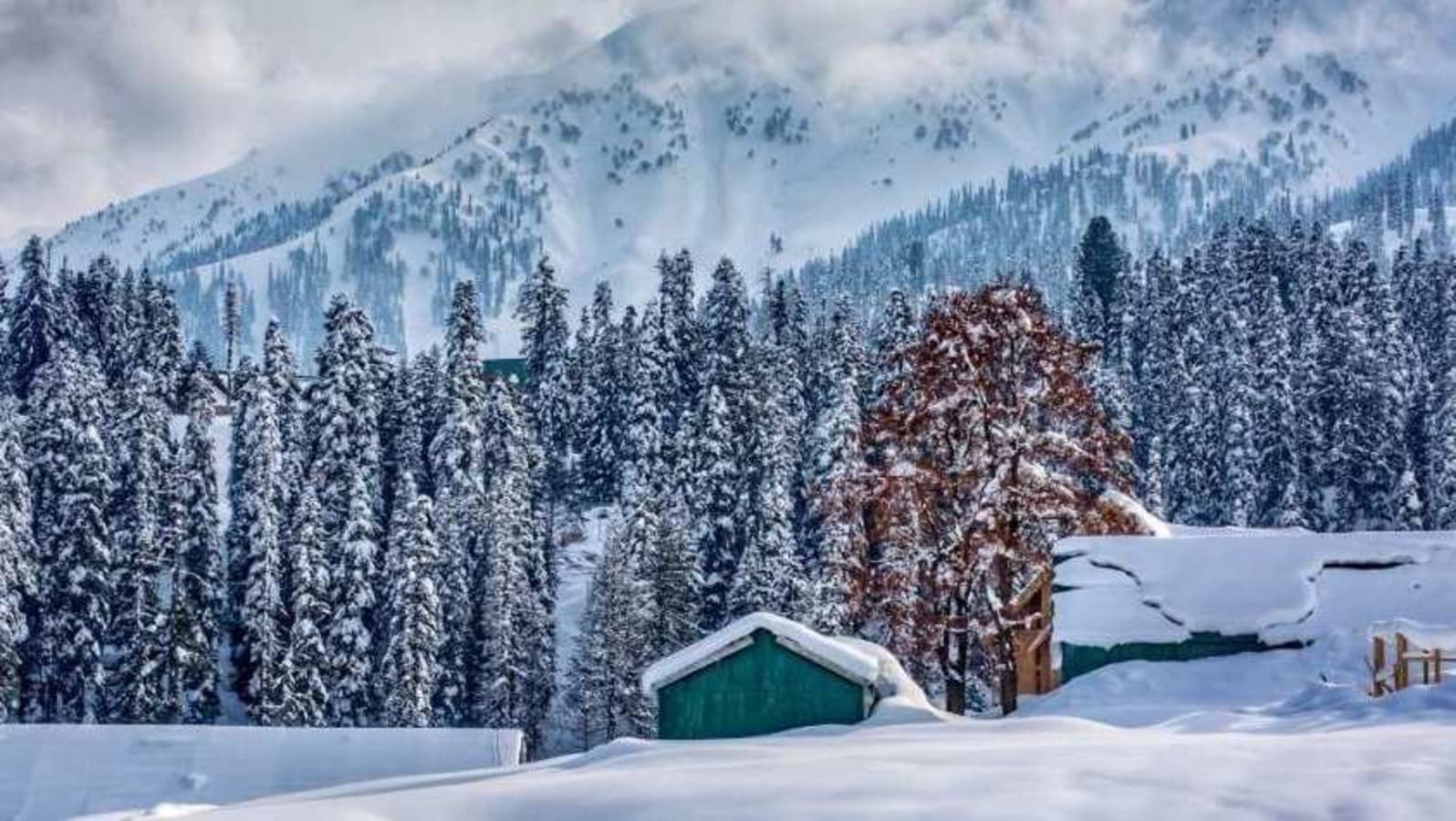 Snow covered Kashmir is truly winter wonderland, these serene pictures