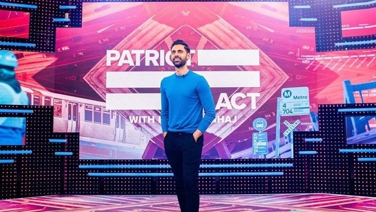 Hasan Minhaj on Patriot Act (Instagram) Hasan Minhaj on Patriot Act (Instagram)