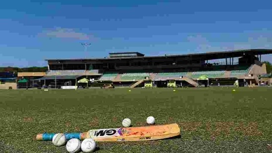 A generic image of cricket bat and ball. (Getty Images) A generic image of cricket bat and ball. (Getty Images)