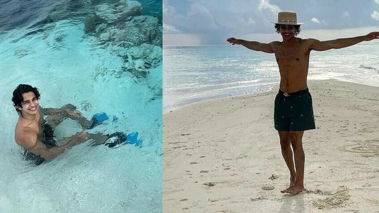 Ishaan Khatter flew to Maldives with his Khaali Peeli co-star Ananya Panday. The two rang in the new year amid the sea and sand and pictures shared by Ishaan are proof he had a total blast on his first ‘proper holiday’.