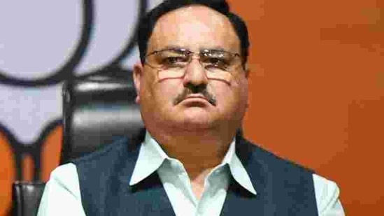 The BJP president announced that the party would hold 40,000 such meetings across Bengal in the run-up to the upcoming assembly elections. (Raj K Raj/HT photo) The BJP president announced that the party would hold 40,000 such meetings across Bengal in the run-up to the upcoming assembly elections. (Raj K Raj/HT photo)