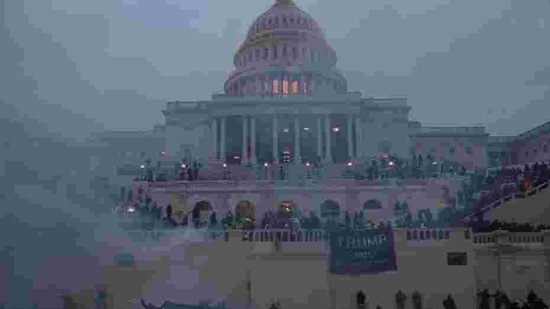 Most of the 13 were charged with illegal entry into restricted buildings of Congress, and violent or disorderly conduct. (REUTERS) Most of the 13 were charged with illegal entry into restricted buildings of Congress, and violent or disorderly conduct. (REUTERS)
