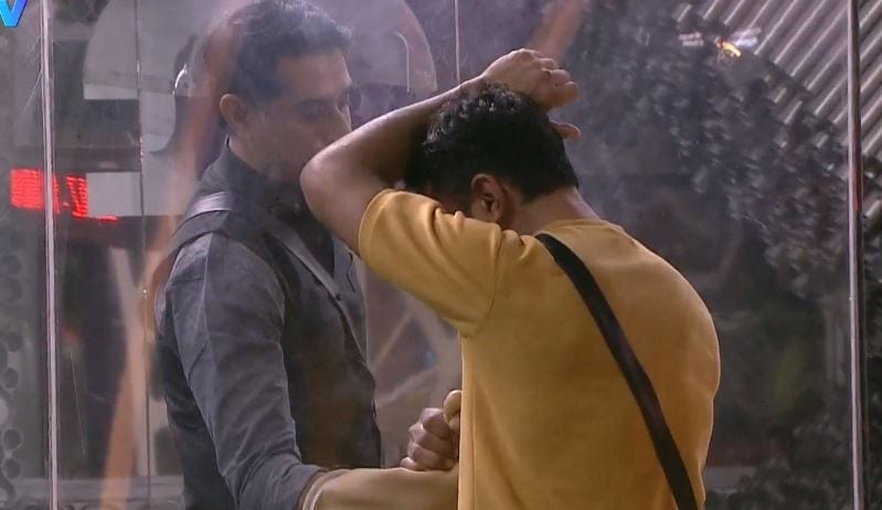 Eijaz Khan met his brother, Imran.