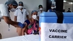 TMC Deputy Mayor Pallavi Kadam for the Covid-19 vaccine dry run at TMC Rosa Gardenia Health Centre on Ghodbunder Road, in Thane on Friday. (ANI Photo) TMC Deputy Mayor Pallavi Kadam for the Covid-19 vaccine dry run at TMC Rosa Gardenia Health Centre on Ghodbunder Road, in Thane on Friday. (ANI Photo)