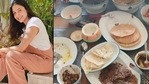 Anushka Sharma enjoyed a Sindhi brunch on Sunday. Anushka Sharma enjoyed a Sindhi brunch on Sunday.