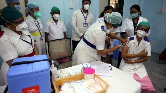 After vaccinating healthcare and frontline workers, priority will be given to those above 50 years of age and the under-50 population groups with co-morbidities. (ANI) After vaccinating healthcare and frontline workers, priority will be given to those above 50 years of age and the under-50 population groups with co-morbidities. (ANI)