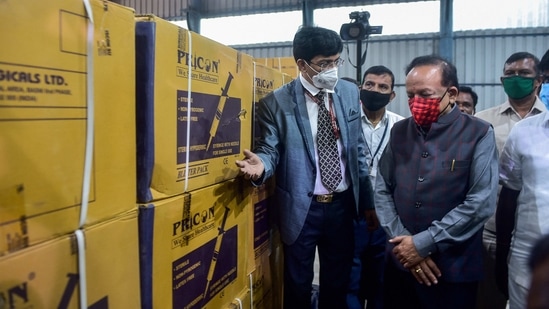 All states and government departments are ready for the roll-out of the vaccine from January 16. (PTI) All states and government departments are ready for the roll-out of the vaccine from January 16. (PTI)