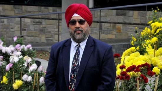 Ravibir Singh Grewal, the new president of Chandigarh Golf Club. (Keshav Singh/HT) Ravibir Singh Grewal, the new president of Chandigarh Golf Club. (Keshav Singh/HT)