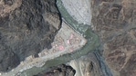 A satellite view of the Line of Actual Control (LAC).(Reuters) A satellite view of the Line of Actual Control (LAC).(Reuters)
