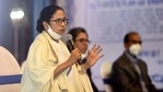 West Bengal Chief Minister Mamata Banerjee during 'Administrative Review meeting', at Shantiniketan in Bolpur on Monday. (ANI Photo) West Bengal Chief Minister Mamata Banerjee during 'Administrative Review meeting', at Shantiniketan in Bolpur on Monday. (ANI Photo)