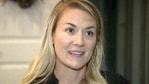 Captain Emily Rainey made headlines back in May after she posted a video online of her pulling down caution tape at a playground that was closed under North Carolina’s Covid-19 restrictions(AP) Captain Emily Rainey made headlines back in May after she posted a video online of her pulling down caution tape at a playground that was closed under North Carolina’s Covid-19 restrictions(AP)