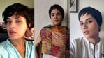 Richa Chadha tried various wigs for her role in Madam Chief Minister. Richa Chadha tried various wigs for her role in Madam Chief Minister.