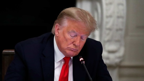 Democrats introduced a resolution calling on Pence to invoke the 25th Amendment of the Constitution and remove Trump from the White House. (AP) Democrats introduced a resolution calling on Pence to invoke the 25th Amendment of the Constitution and remove Trump from the White House. (AP)