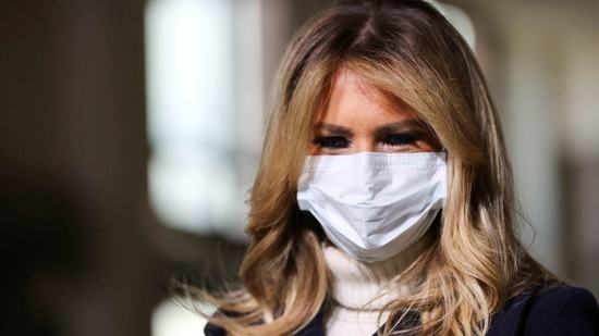 Melania Trump nodded to the fact that she will be leaving her role in the coming days(REUTERS)