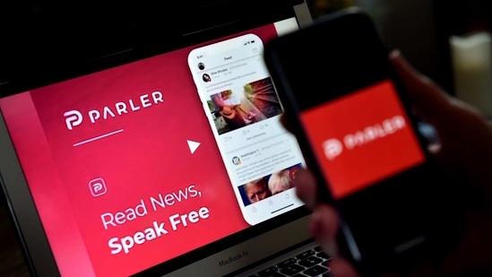 Amazon had confirmed it would suspend the platform from its cloud hosting services for allowing "threats of violence." (AFP) Amazon had confirmed it would suspend the platform from its cloud hosting services for allowing "threats of violence." (AFP)
