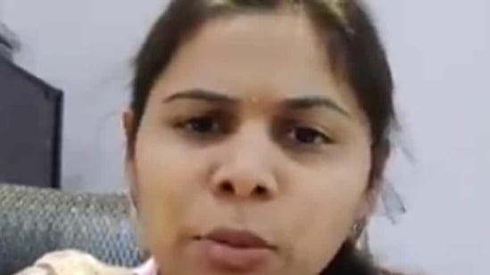 Former Andhra Pradesh Minister Bhuma Akhila Priya was arrested on January 6. ((Videograb)) Former Andhra Pradesh Minister Bhuma Akhila Priya was arrested on January 6. ((Videograb))