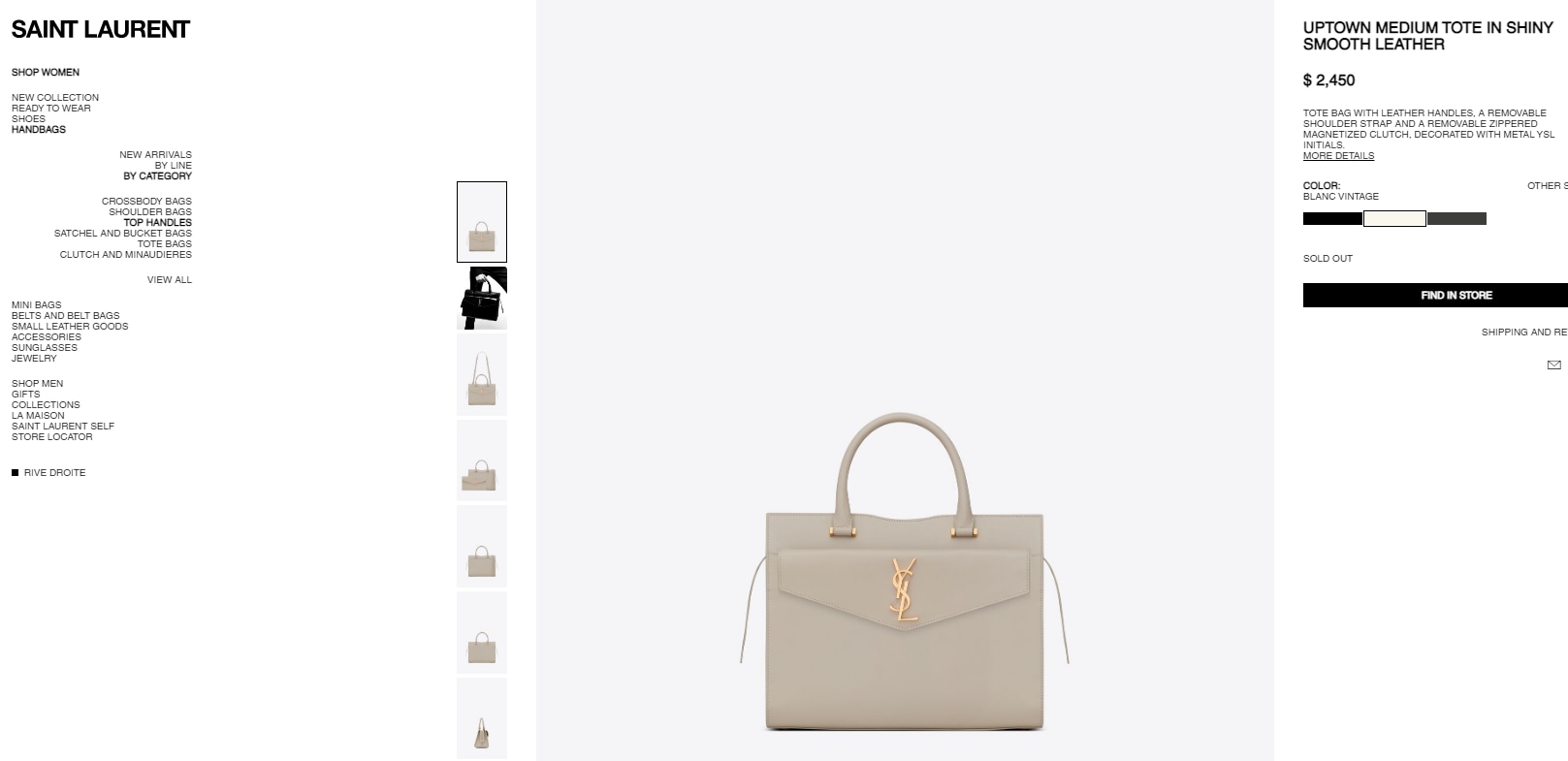 Nora Fatehi's bag is worth ₹1,80,054(ysl.com)