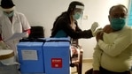 The government has trained 2,360 master trainers, who in turn have trained 61,000 programme managers, 200,000 vaccinators and 370,000 other vaccination team members so far. (Representative Image) The government has trained 2,360 master trainers, who in turn have trained 61,000 programme managers, 200,000 vaccinators and 370,000 other vaccination team members so far. (Representative Image)