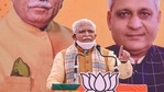 Haryana chief minister Manohar Lal Khattar on Tuesday met home minister Amit Shah. (PTI Photo ) Haryana chief minister Manohar Lal Khattar on Tuesday met home minister Amit Shah. (PTI Photo )