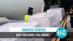 States that received Covishield States that received Covishield