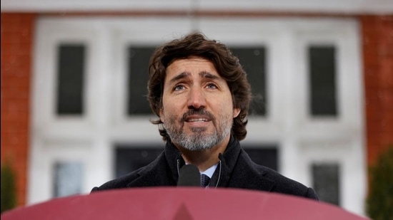 Canada's Prime Minister Justin Trudeau speaks during a news conference at Rideau Cottage on January 5. (Reuters file) Canada's Prime Minister Justin Trudeau speaks during a news conference at Rideau Cottage on January 5. (Reuters file)