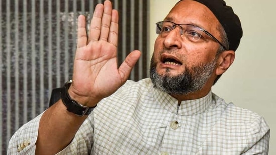 AIMIM chief Asaduddin Owaisi.(PTI) AIMIM chief Asaduddin Owaisi.(PTI)