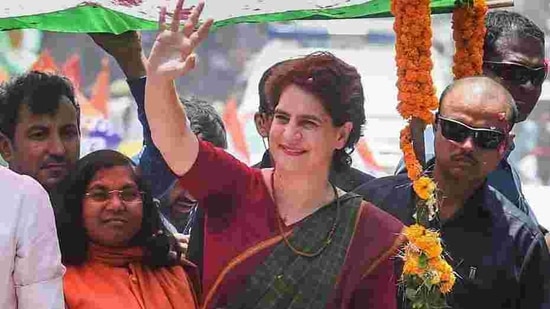 Priyanka Gandhi Vadra was born on January 12, 1972. She is the Congress general secretary in-charge of Uttar Pradesh.(PTI)