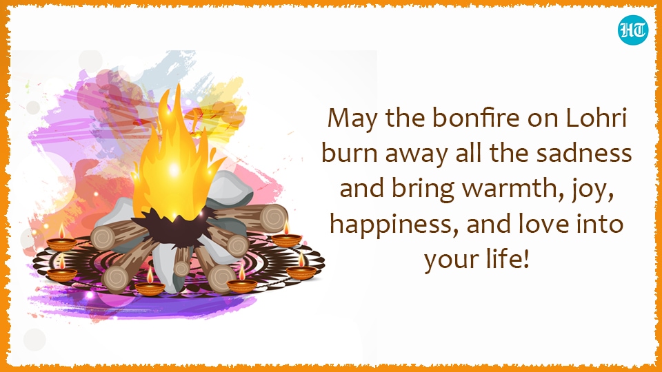 May the bonfire on Lohri burn away all the sadness and bring warmth, joy, happiness, and love into your life!