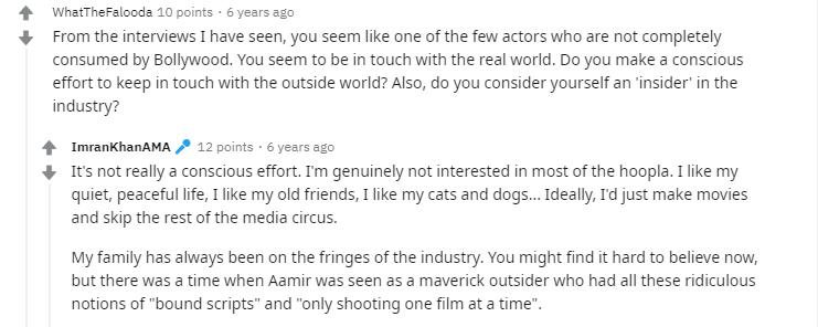 Screengrab from Imran Khan's AMA.
