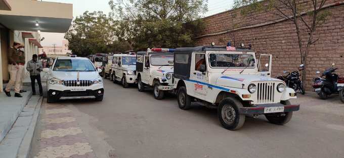 A case has been registered under sections 323 (voluntarily causing hurt), 341 (wrongful restraint), 354 (assault to outrage modesty) of the IPC and also under POCSO Act. (Photo@PoliceRajasthan )
