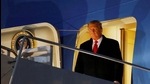 US President Donald Trump disembarks from Air Force One at Joint Base Andrews in Maryland, after visiting the US-Mexico border wall in Harlingen, Texas on January 12. (REUTERS) US President Donald Trump disembarks from Air Force One at Joint Base Andrews in Maryland, after visiting the US-Mexico border wall in Harlingen, Texas on January 12. (REUTERS)