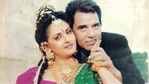 Dharmendra and Jaya Prada starred together in several films in the 1980s and 90s. Dharmendra and Jaya Prada starred together in several films in the 1980s and 90s.
