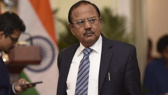 NSA Ajit Doval's visit to Kabul comes at a time the troubled Afghan peace process between the government and the Taliban is very delicately poised.(Hindustan Times/Vipin Kumar)