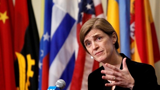 Long-time human rights advocate Samantha Power served as US ambassador to the UN under former President Barack Obama from 2013 to 2017.(Reuters)