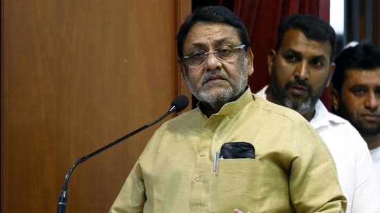 Nawab Malik. (HT File) Nawab Malik. (HT File)