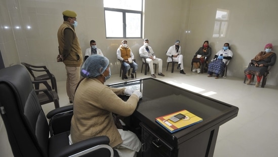 This command structure will also include dedicated units to tackle any adverse events following immunization that include side-effects of the vaccines. (Representative Image) (Sunil Ghosh / HT Photo) This command structure will also include dedicated units to tackle any adverse events following immunization that include side-effects of the vaccines. (Representative Image) (Sunil Ghosh / HT Photo)
