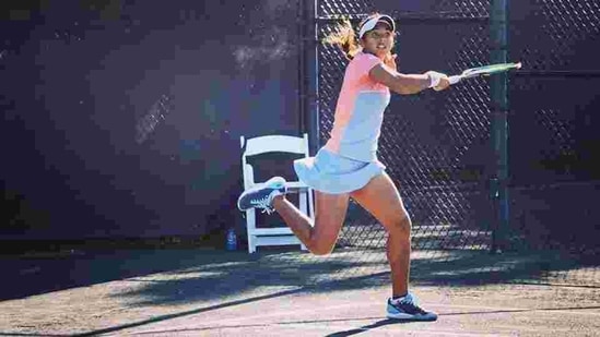 Ankita Raina in action.(Instagram/Ankita Raina) Ankita Raina in action.(Instagram/Ankita Raina)
