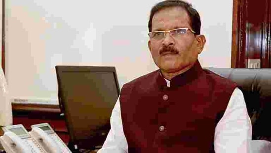 Minister Shripad Naik was replying to a question on whether the defence ministry will consider using and selling only “Made in India” products in its stores.(PTI) Minister Shripad Naik was replying to a question on whether the defence ministry will consider using and selling only “Made in India” products in its stores.(PTI)