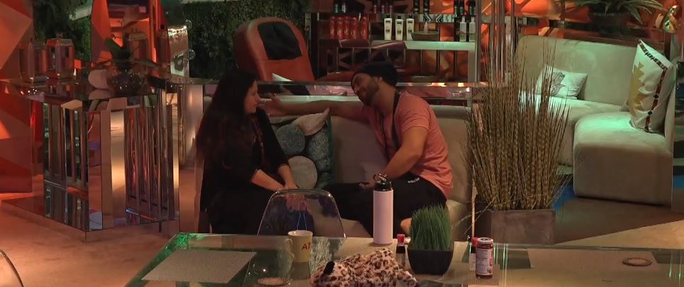Sonali and Aly Goni inside Bigg Boss 14 house. (Colors)