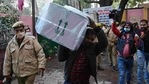 Workers unload the boxes of Covishield as first consignment of Covishield vaccine reach at storage facility centre, in Lucknow on Tuesday. (ANI Photo) Workers unload the boxes of Covishield as first consignment of Covishield vaccine reach at storage facility centre, in Lucknow on Tuesday. (ANI Photo)