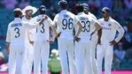Photo of Indian players during the third Test against Australia in Sydney(Twitter) Photo of Indian players during the third Test against Australia in Sydney(Twitter)